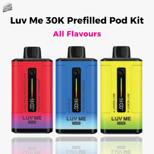 LUV ME 30K Twist Ultra Prefilled Pod Kit: The Ultimate Flavor Collection