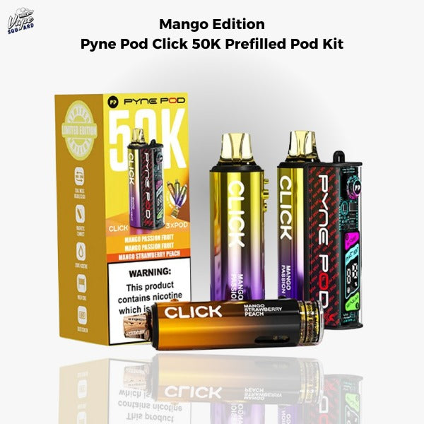Mango Edition Pyne Pod Click 50K Prefilled Pod Kit