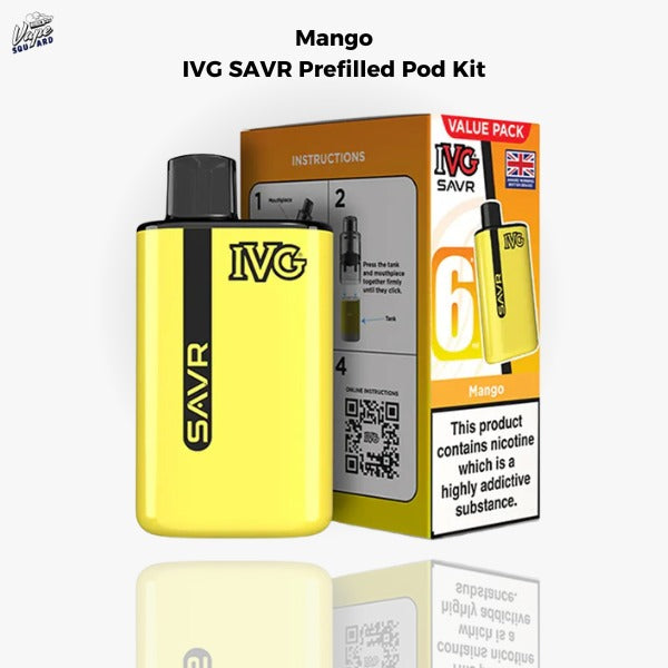 Mango IVG SAVR Prefilled Pod Kit