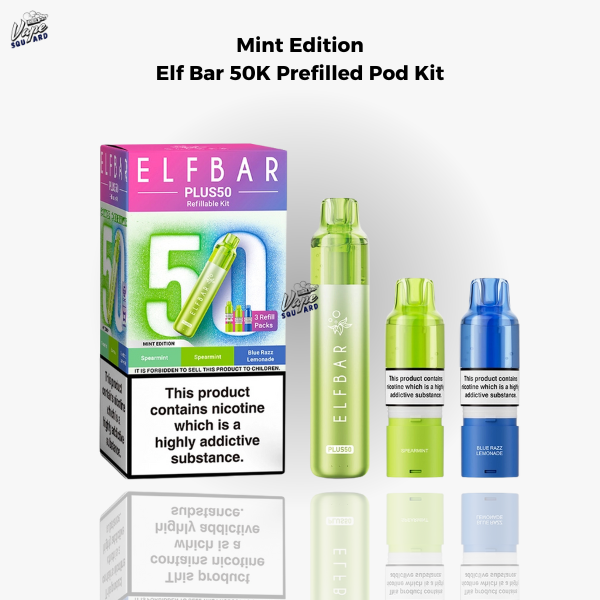 Mint Edition Elf Bar 50K Prefilled Pod Kit