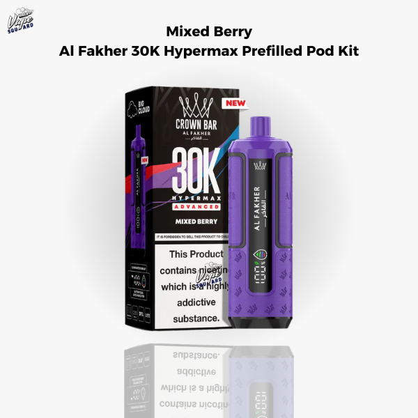 Mixed Berry Al Fakher 30K Hypermax Prefilled Pod Kit