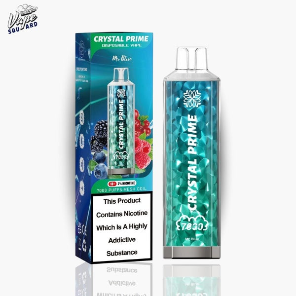 Mr Blue Crystal Prime 7000 Prefilled Vape