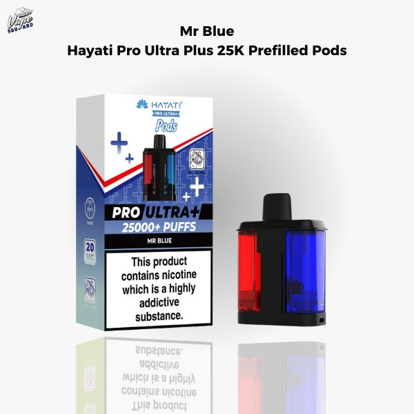 Mr Blue Hayati Pro Ultra Plus 25K Prefilled Pods