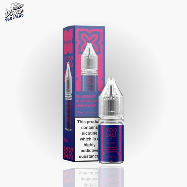 Blueberry Blackberry Lemonade Pod Salt Nexus Nic Salts E-Liquid (Pack of 10)
