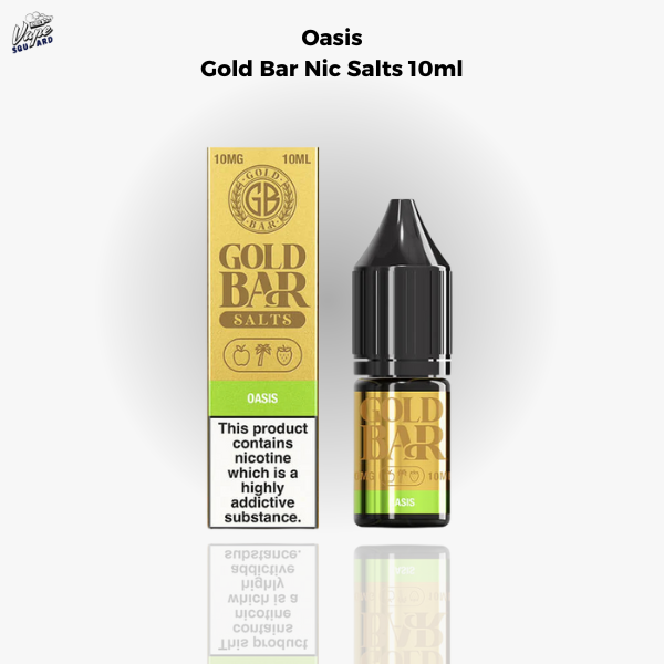 Oasis Gold Bar Nic Salts 10ml