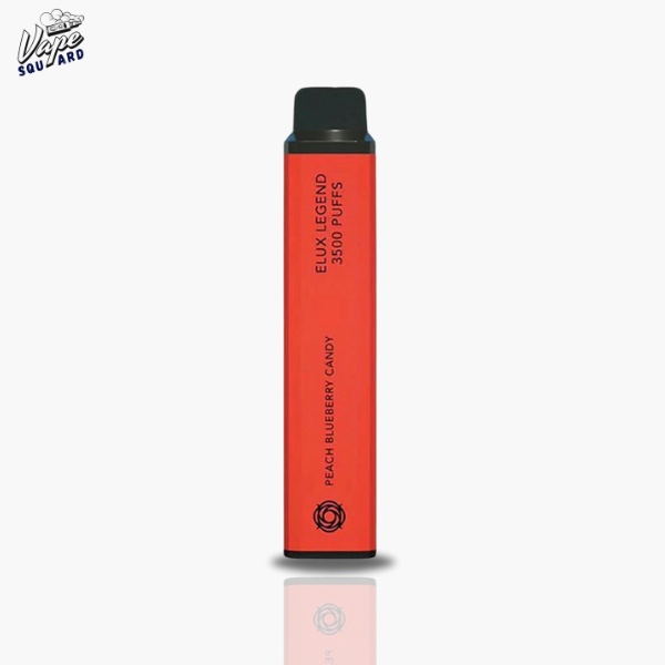 Peach Blueberry Candy Elux Legend 3500 Prefilled Vape Bar