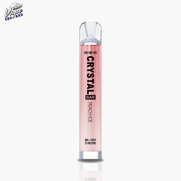 Peach Ice SKE Crystal Bar 600 Prefilled Vape