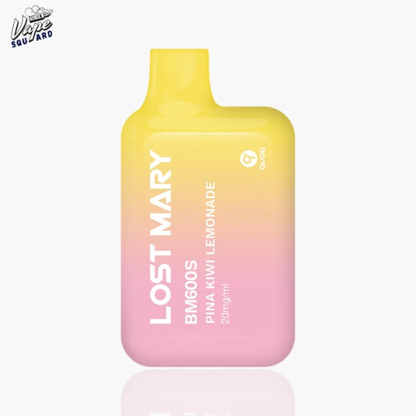 Pina Kiwi Lemonade Lost Mary BM600 Prefilled Vape