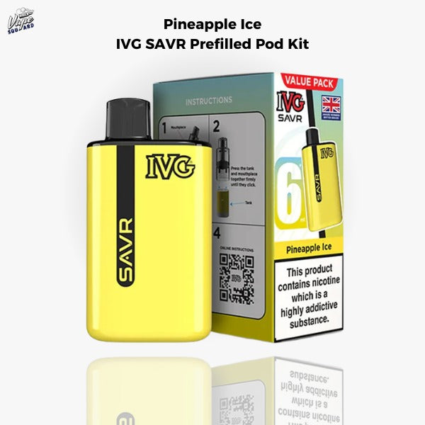 Pineapple Ice IVG SAVR Prefilled Pod Kit