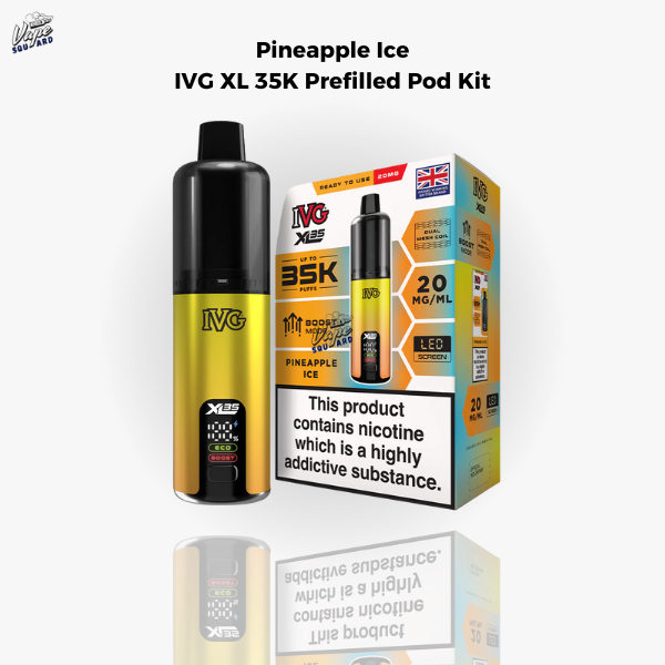 Pineapple Ice IVG XL 35K Prefilled Pod Kit