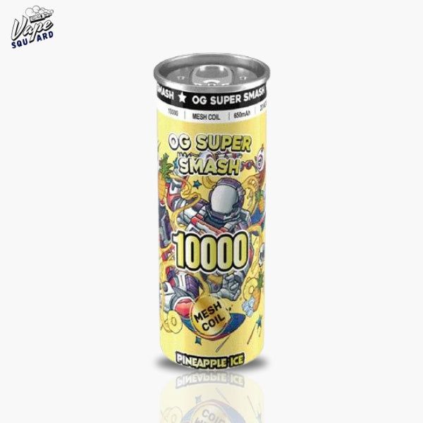 Pineapple Ice OG Super Smash 10000 Puffs Prefilled Vape