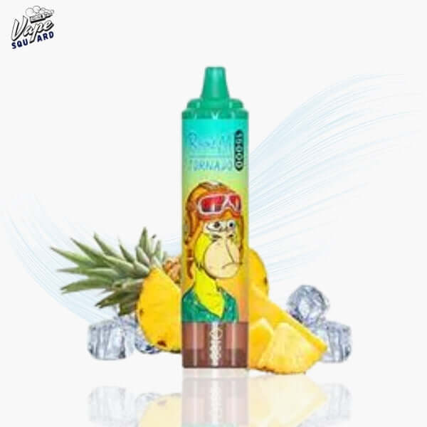 Pineapple Ice RandM Tornado 15000 Puffs Prefilled Vape