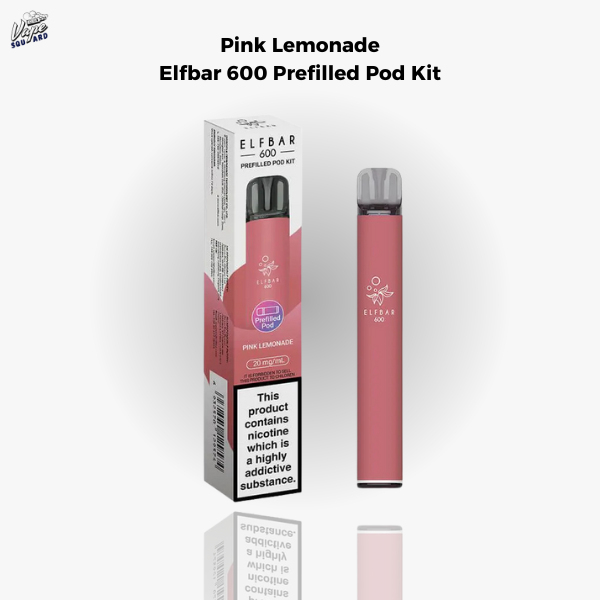 Pink Lemonade Elfbar 600 Prefilled Pod Kit