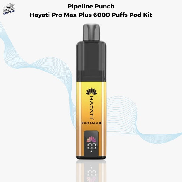 Pipeline Punch Hayati Pro Max Plus 6000 Prefilled Pod Kit Pipeline Punch Hayati Pro Max Plus 6000 Prefilled Pod Kit