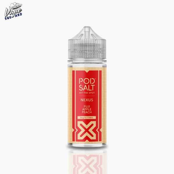 Fuji Apple Peach Pod Salt Nexus 100ml Shortfill E-Liquid