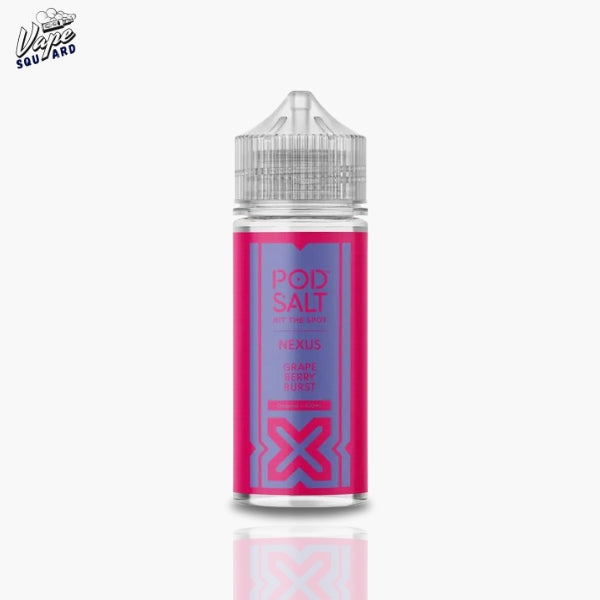 Grape Berry Brust Pod Salt Nexus 100ml Shortfill E-Liquid