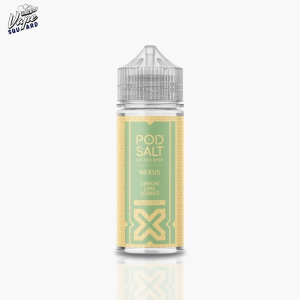 Lemon Lime Sorbet Pod Salt Nexus 100ml Shortfill E-Liquid