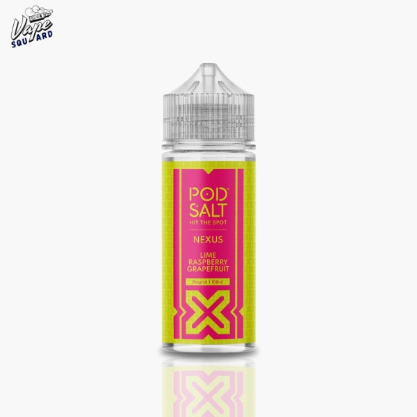 Lime Raspberry Grapefruit Pod Salt Nexus 100ml Shortfill E-Liquid