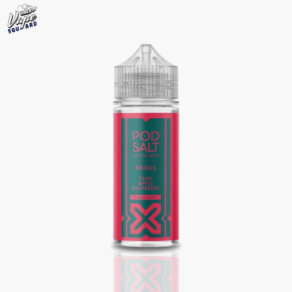 Pear Apple Raspberry Pod Salt Nexus 100ml Shortfill E-Liquid