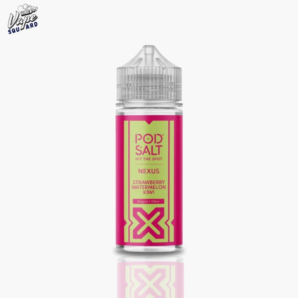 Strawberry Watermelon Kiwi Pod Salt Nexus 100ml Shortfill E-Liquid