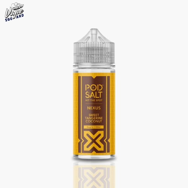 Sweet Tangerine Coconut Pod Salt Nexus 100ml Shortfill E-Liquid