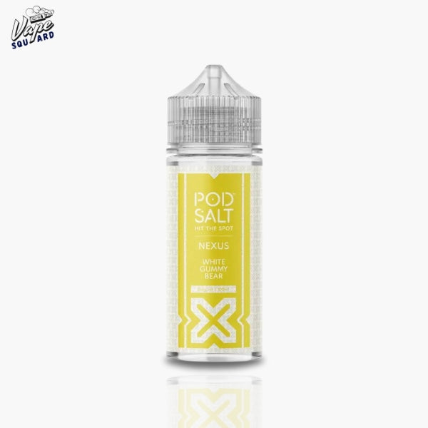 White Gummy Bear Pod Salt Nexus 100ml Shortfill E-Liquid