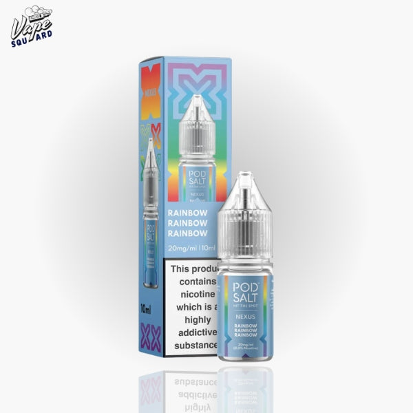 Rainbow Pod Salt Nexus Nic Salts E-Liquid (Pack of 10)