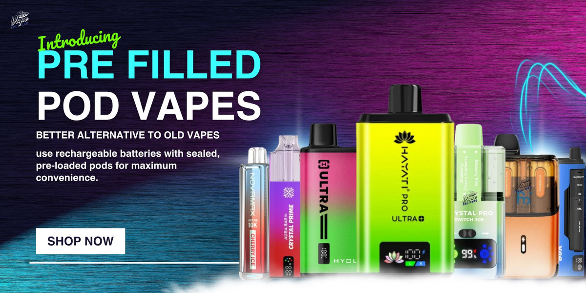 Prefilled Pod Vapes Now