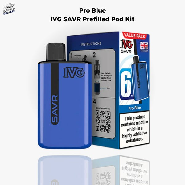 Pro Blue IVG SAVR Prefilled Pod Kit