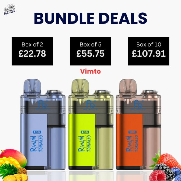 RandM Tornado 18K Vimto Prefilled Vape