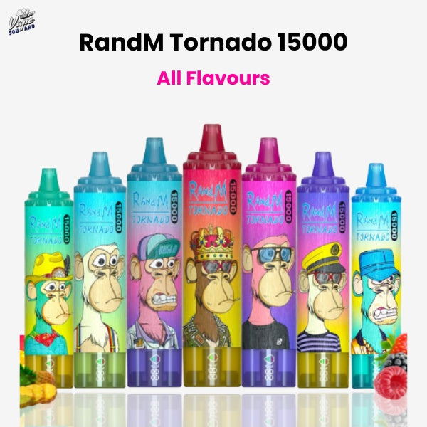 Randm Tornado 15000 - All Flavours