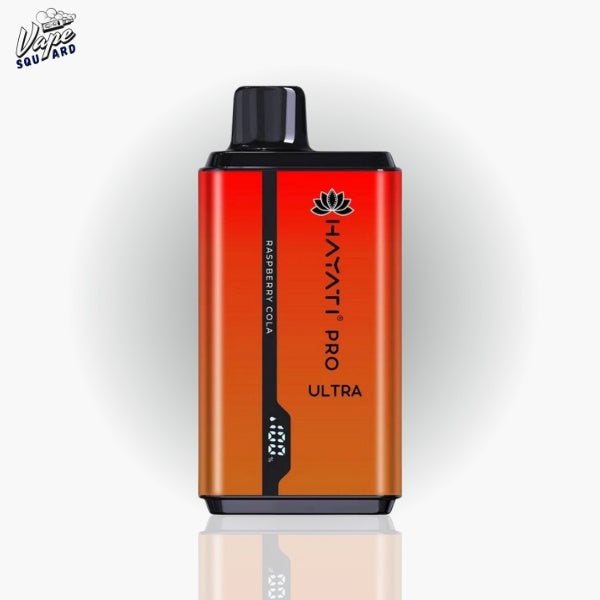 Raspberry Cola Hayati Pro Ultra 15000 Puffs Prefilled Vape