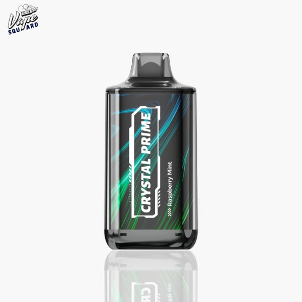 Raspberry Mint Crystal Prime Deluxe 18000 Puffs Prefilled Vape