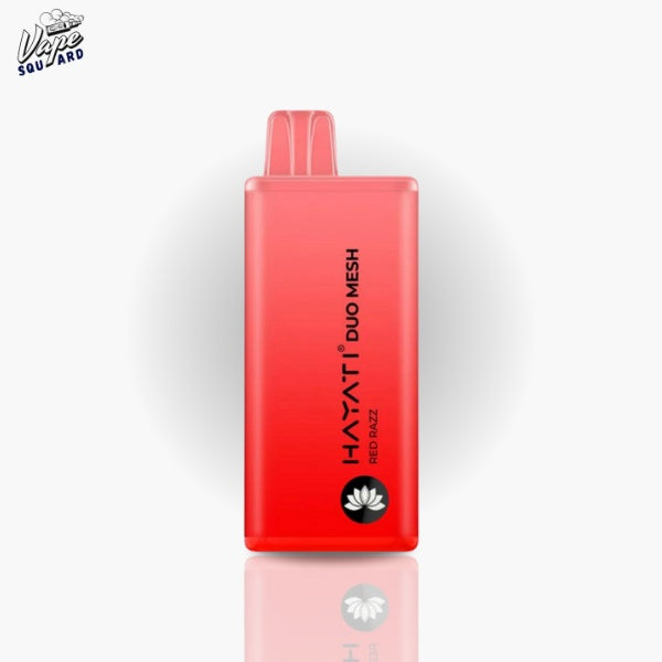 Red Razz Hayati Duo Mesh 7000 Puffs Prefilled Vape Red Razz Hayati Duo Mesh 7000 Puffs Prefilled Vape