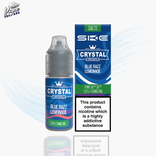 Blue Razz Lemonade SKE Crystal E-liquid Nic Salts (Box of 10)