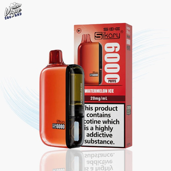 SKE Sikary S6000 Watermelon Ice Prefilled Vape Kit