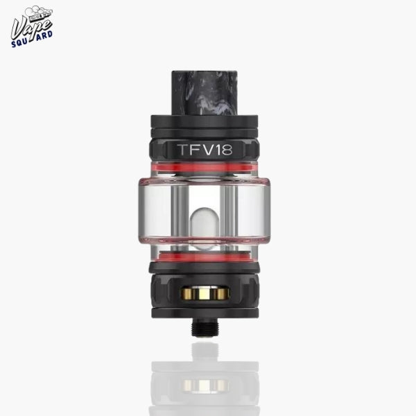 Matte Black Plating SMOK TFV18 Sub Ohm Tank 7.5ml Vape Squard