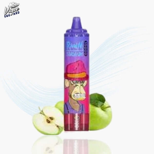 Sour Apple RandM Tornado 15000 Puffs Prefilled Vape