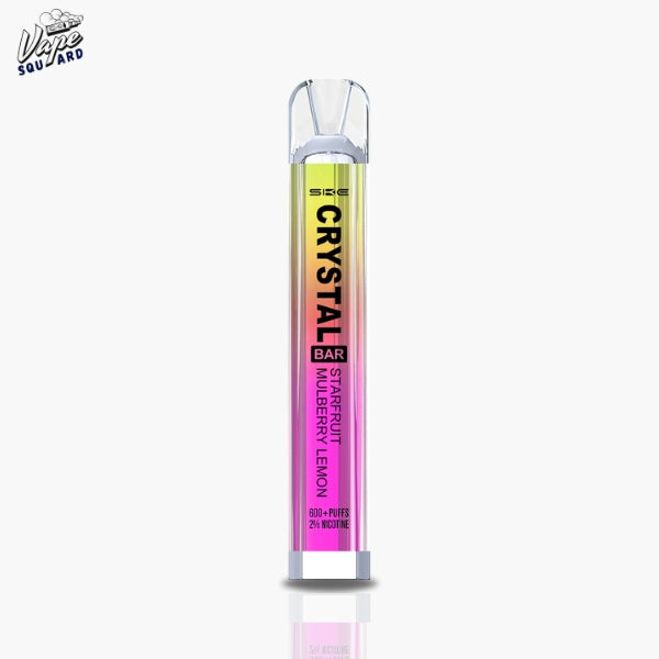 Starfruit Mulberry Lemon SKE Crystal Bar 600 Prefilled Vape