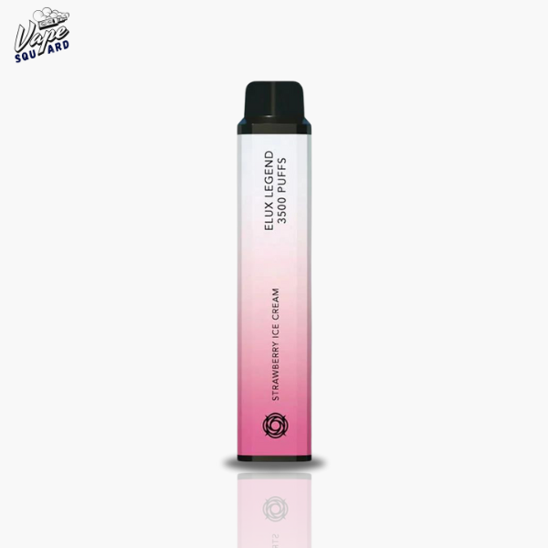Strawberry Ice Cream Elux Legend 3500 Prefilled Vape Bar