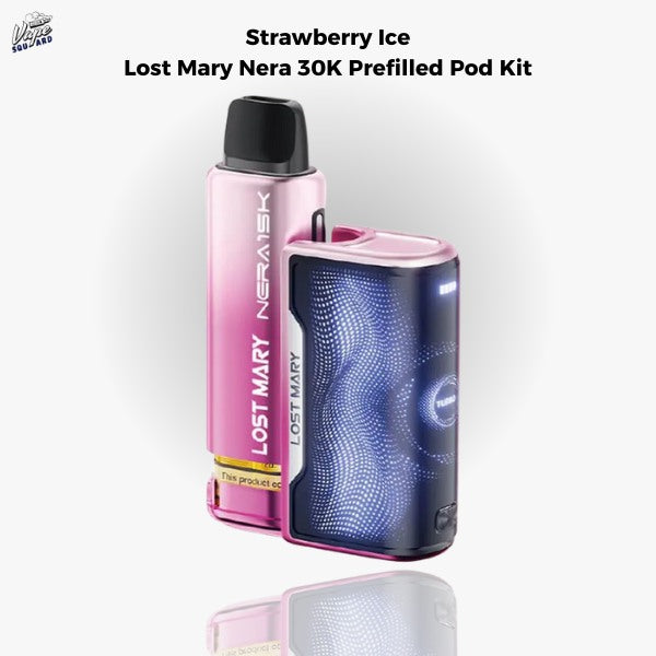 Strawberry Ice Lost Mary Nera 30K Prefilled Pod Kit Strawberry Ice Lost Mary Nera 30K Prefilled Pod Kit