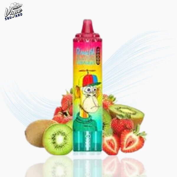 Strawberry Kiwi RandM Tornado 15000 Puffs Prefilled Vape