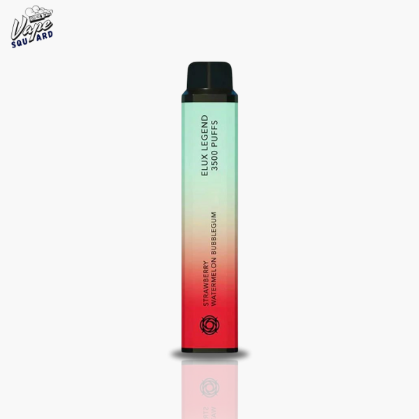 Strawberry Watermelon Bubblegum Elux Legend 3500 Prefilled Vape Bar