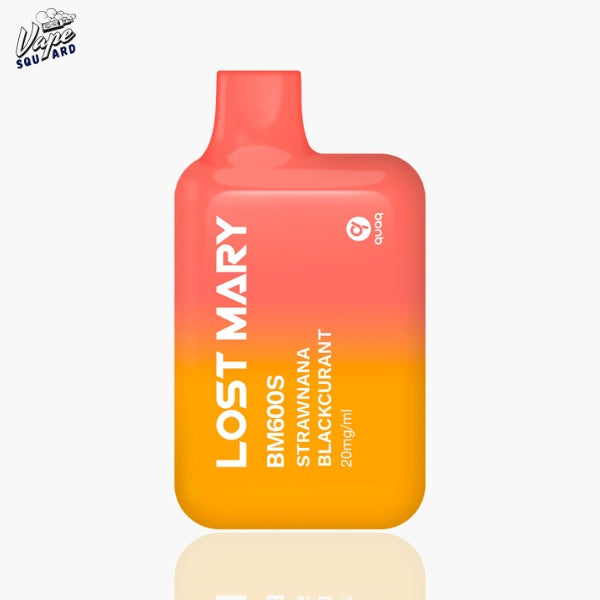 Strawnana Blackcurrant Lost Mary BM600 Prefilled Vape