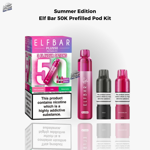 Summer Edition Elf Bar 50K Prefilled Pod Kit Summer Edition Elf Bar 50K Prefilled Pod Kit