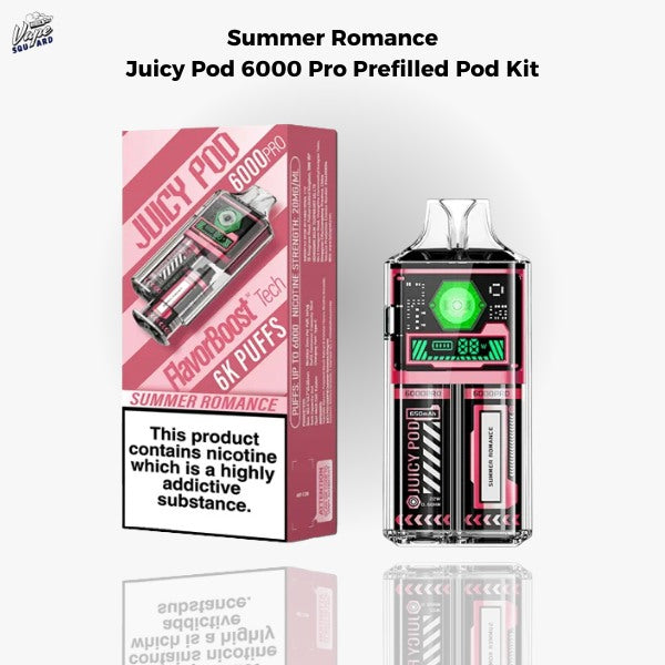 Summer Romance Juicy Pod 6000 Pro Prefilled Pod Kit