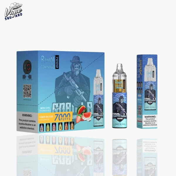 Tiger Blood RandM Tornado 7000 Puffs Prefilled Vape