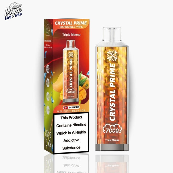 Triple Mango Crystal Prime 7000 Prefilled Vape