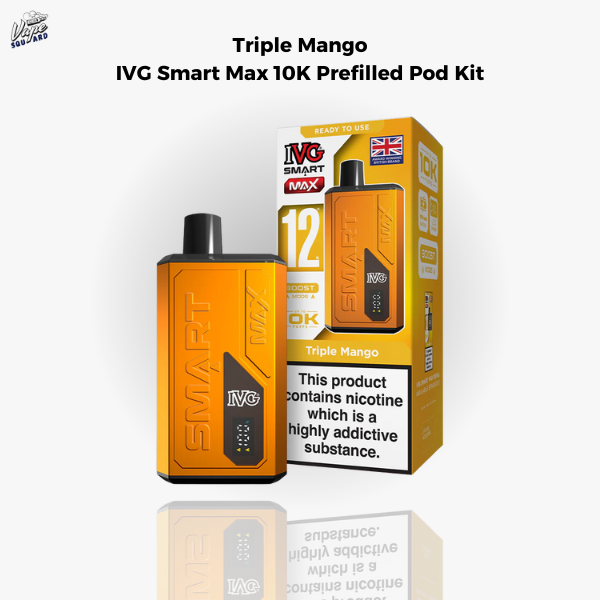 Triple Mango IVG Smart Max 10K Prefilled Pod Kit