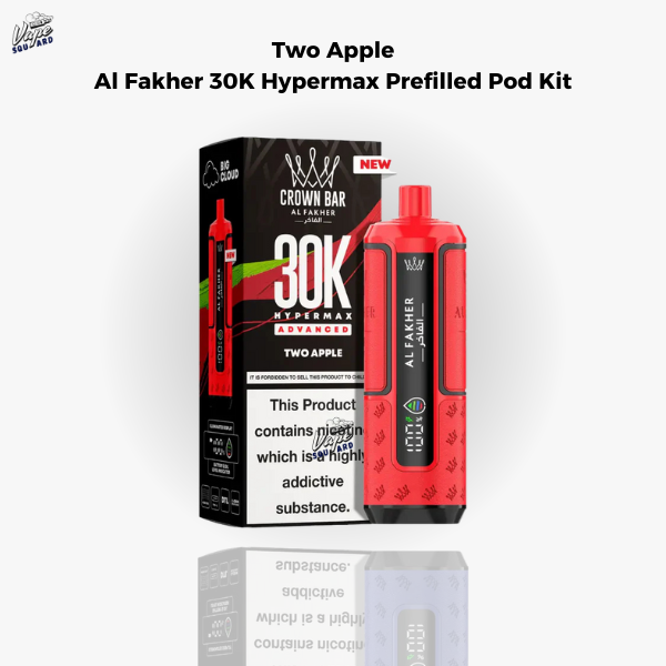Two Apple Al Fakher 30K Hypermax Prefilled Pod Kit